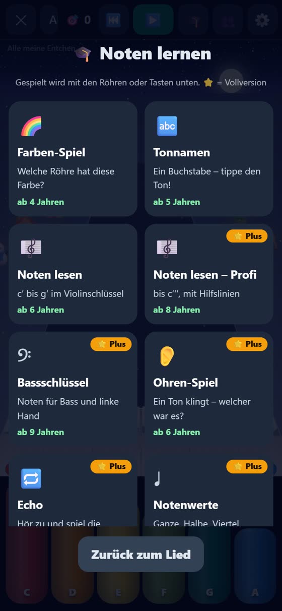 Lernspiele am Handy